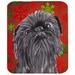 The Holiday Aisle® The Holiday Aisle Brussels Griffon Snowflake Glass Cutting Board Glass | 0.15 H x 15.38 W in | Wayfair THLA3845 39991436