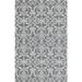 Gray 24 x 0.42 in Area Rug - Ophelia & Co. Galen Handmade Wool Silver Area Rug Wool | 24 W x 0.42 D in | Wayfair OPCO3321 39939308