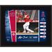 Mike Trout Los Angeles Angels 10.5" x 13" 2016 American League MVP Sublimated Plaque