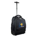 Black Indiana Pacers 19'' Premium Wheeled Backpack