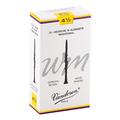 Vandoren CR1645T Bb Clarinet White Master Traditional Reeds Strength 4.5; Box of 10