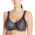 Anita Active Damen BH (Mit Bügel), 5519 Sport-BH, Gr. 80B, Schwarz (schwarz 001)