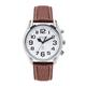 Acctim 60556 Peregrine Gents Radio Controlled Talking Watch with Brown Strap