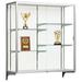 48"H Champion Aluminum Frame Wall Mount Locking Display Cases