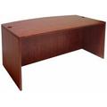 Cherry Bow Front Conference Desk Shell
