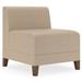 Fremont 500 lbs Armless Guest Chair in Standard Fabric or Vinyl