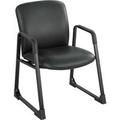 Big & Tall Guest Chair in Black Vinyl