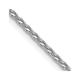 14ct White Gold Lobster Claw Closure 1.3mm Wheat Chain Necklace Jewelry Gifts for Women - 51 Centimeters