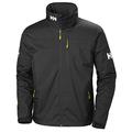 Helly Hansen Crew Hooded Midlayer Jacket Mens Black M