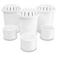Invigorated Water 3-Pack Alkaline Water Fluoride Filter with Extra 3-Pack UF Membrane Filter - Value Kitchen Bundle - Compatible with pH Recharge, pH Restore, pH Refresh - Water Filter Jug Solution