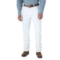 Wrangler Men's Cowboy Cut Slim Fit Jean, White, 36Wx32L