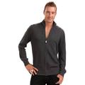 Citizen Cashmere Zipper Cardigan for Men - 100% Cashmere Dark Grey (Dark Gray M) 42 103-09-02