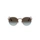 Ray-Ban Herren Round Metal Brillengestelle, Gold (Shiny Dark Bronze), 47