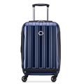 DELSEY Paris Helium Aero Hardside Expandable Luggage with Spinner Wheels, Blue Cobalt, Carry-On 21 Inch