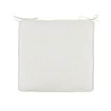 Replacement Chair Cushion - 21.5x18.5 - Box Edge, Canvas White Sunbrella - Ballard Designs Canvas White Sunbrella - Ballard Designs