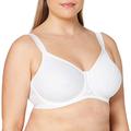 Triumph Women's Airy Sensation W01 Minimiser Bra, White, 75D EU, 34D UK