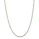 14ct Yellow Gold Solid 2.0mm Milano Rope Chain Necklace Lobster Claw Jewelry Gifts for Women - 41 Centimeters