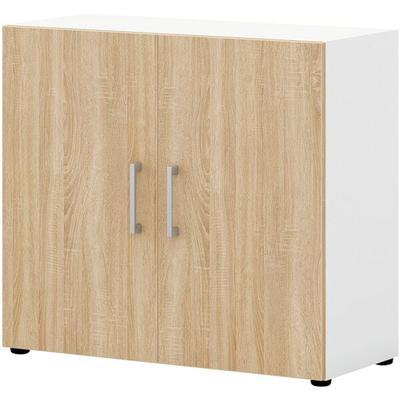 röhr Aktenschrank »Direct Office 2« 80 cm breit 2 OH variabler Fachboden weiß, 80x72x33.5 cm Image