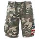 Jet Lag Cargo Shorts SO16-22 Army Green Camouflage USA - Multicolour - W31