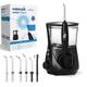 Waterpik Ultra Professional Waterflosser feststehende Munddusche mit 7 Aufsätzen, Druckbereich von 0,7-7 Bar regulierbar über 10 Druckeinstellungen, integrierter Timer, Schwarz (WP-662EU)