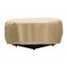 Arlmont & Co. Zuniga Fire Pit Cover - Fits up to 48" Vinyl in Brown | 8 H x 48 W x 48 D in | Wayfair FRPK1386 40717362