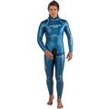 Cressi Herren FREE MAN TWO-PIECES WETSUIT 3.5mm Neoprenanzug, Blau, XL/5