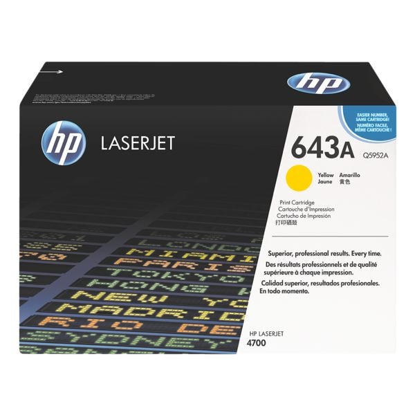 HP Druckkassette »HP Q5952A« 643A gelb Image