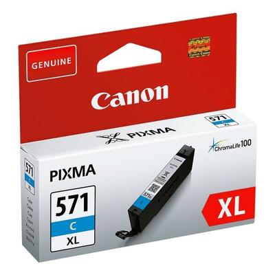 Canon Tintenpatrone »CLI-571XL C« blau Image