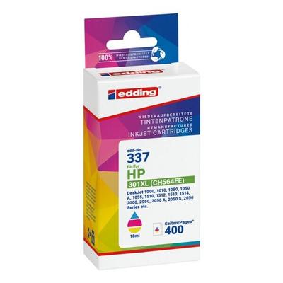 Edding Tintenpatrone ersetzt Hewlett Packard »CH564EE« Nr. 301 XL mehrfarbig Image