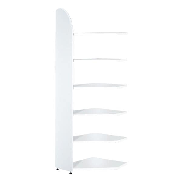 Kerkmann Eckregal »Dante 6 OH« ohne Rückwand weiß, 60x225x60 cm
