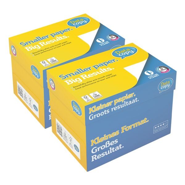 Data-Copy 2 Maxi-Boxen à 2500 Blatt Multifunktionales Druckerpapier »Everyday Printing« weiß Image