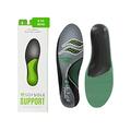 Sof Sole Women's 9-10/Men's 7-8, Neutral Arch Unisex FIT Support Insoles, Grey, 5 UK