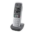 Gigaset E560HX - DECT handset with charging cradle - cordless senior telephone for router and DECT base - Fritzbox compatible - emergency call with 4 numbers - extra fast button and large buttons