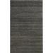 Gray 60 x 0.59 in Area Rug - Union Rustic Amherst Striped Handmade Tufted Wool Graphite Area Rug Wool | 60 W x 0.59 D in | Wayfair