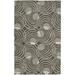 Black 114 x 0.33 in Area Rug - Orren Ellis Carter Graphite Area Rug Wool | 114 W x 0.33 D in | Wayfair OREL6406 41190936