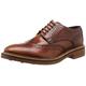 Base London Woburn Hi Shine Tan Leather Mens Formal Brogue Casual Shoes Boots-11