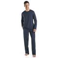 Hanro Men's Night & Day Pyjama Top, Black (Black Iris 0496), XL