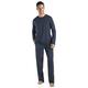 Hanro Men's Night & Day Pyjama Top, Black (Black Iris 0496), XL