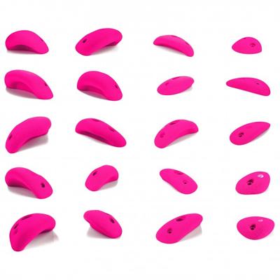 blue pill - Easy Boulder - Klettergriffe Gr XS-M rosa/weiß Image