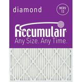 Accumulair Diamond 25x32x1 MERV 13 Air/Furnace Filters (6 pack)