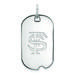 Women's Florida State Seminoles Sterling Silver Small Dog Tag