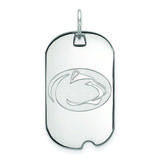 Women's Penn State Nittany Lions Sterling Silver Small Dog Tag