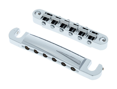 TonePros LPCM02 C Tuneomatic Set Chrome