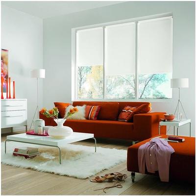 Büscher Sunlines Seitenzug-Rollo mit Verdunkelung - 1620x1800 mm weiß, 162x180 cm