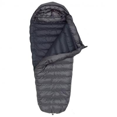 Western Mountaineering - Sequoia MF - Daunenschlafsack Gr 200 cm Zip: Left Grau/Schwarz