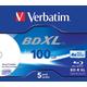 Verbatim BD-R Single Layer 4x Burn Speed, Printable Surface Scratchguard Plus, Pack of 5, 43789