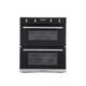 Rangemaster RMB7245BL/SS Electric Double Oven - Black & Stainless Steel