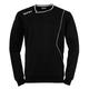 Kempa Herren Curve Training Top, schwarz/Weiß, XL