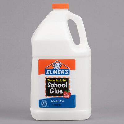 Elmer's liquid school glue washable 1 gallon
