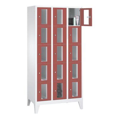CP Fächerschrank »Classic A« rot, 90x185x50 cm